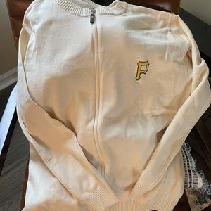 NAT Men’s Zip front Pittsburgh Pirates Sweater XL